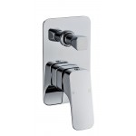 Nova Chrome Wall Mixer With Diverter